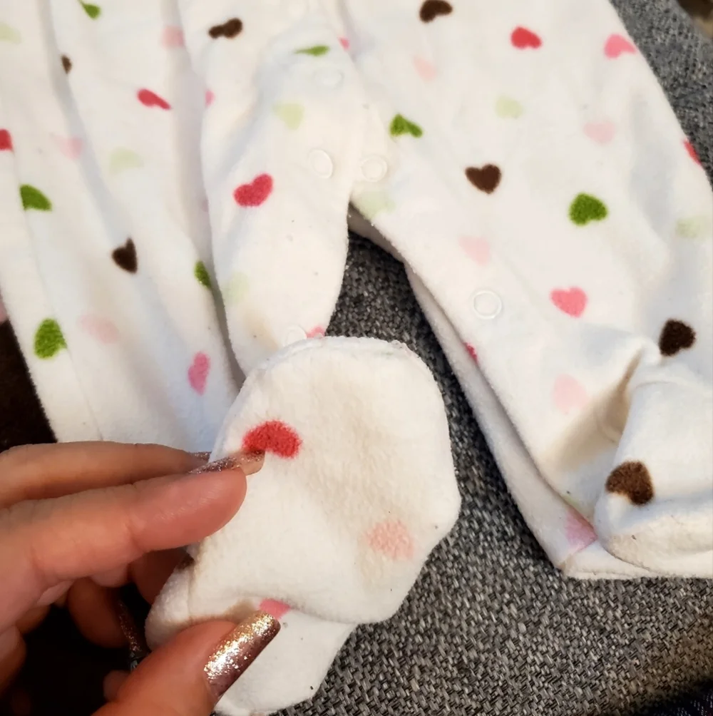 Carter's Soft Footsie Pjs 3 months